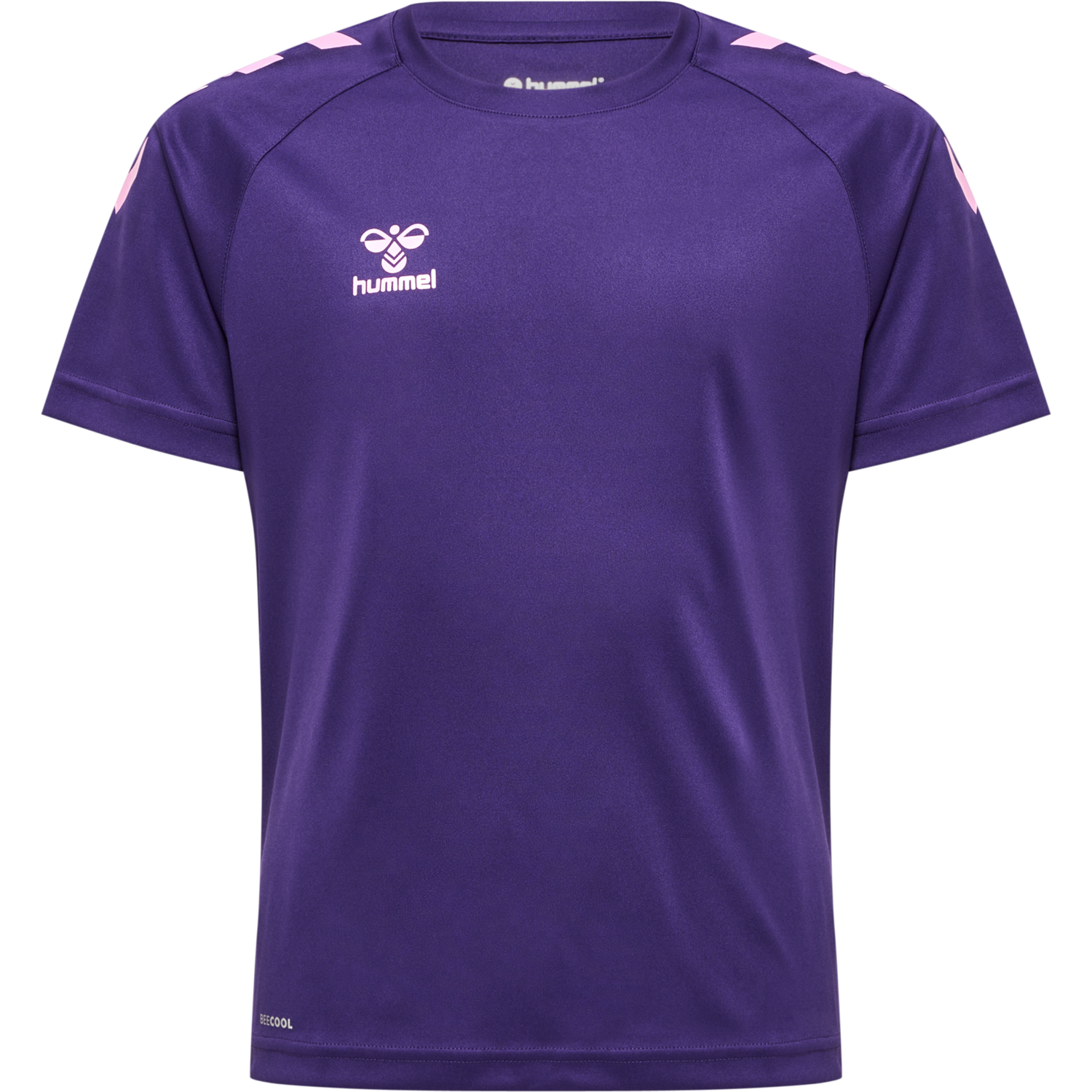 hmlCORE XK CORE POLY TEE S/S KIDS, ACAI, packshot