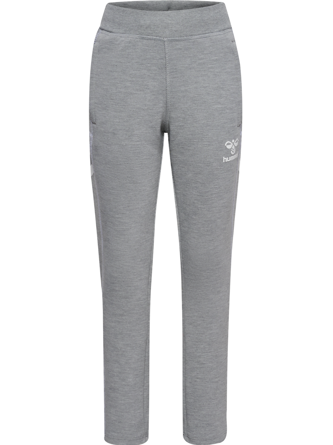 hmlMOVE 2.0 PANTS KIDS, GREY MELANGE, packshot