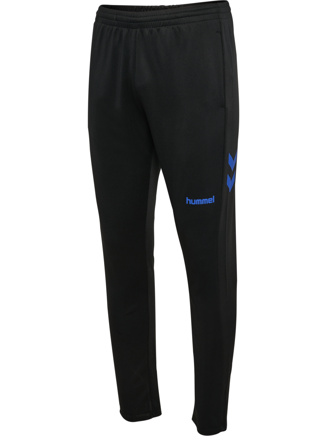 hmlBLAZE CLUB 26 TRACKSUIT, BLACK/BLUE, packshot
