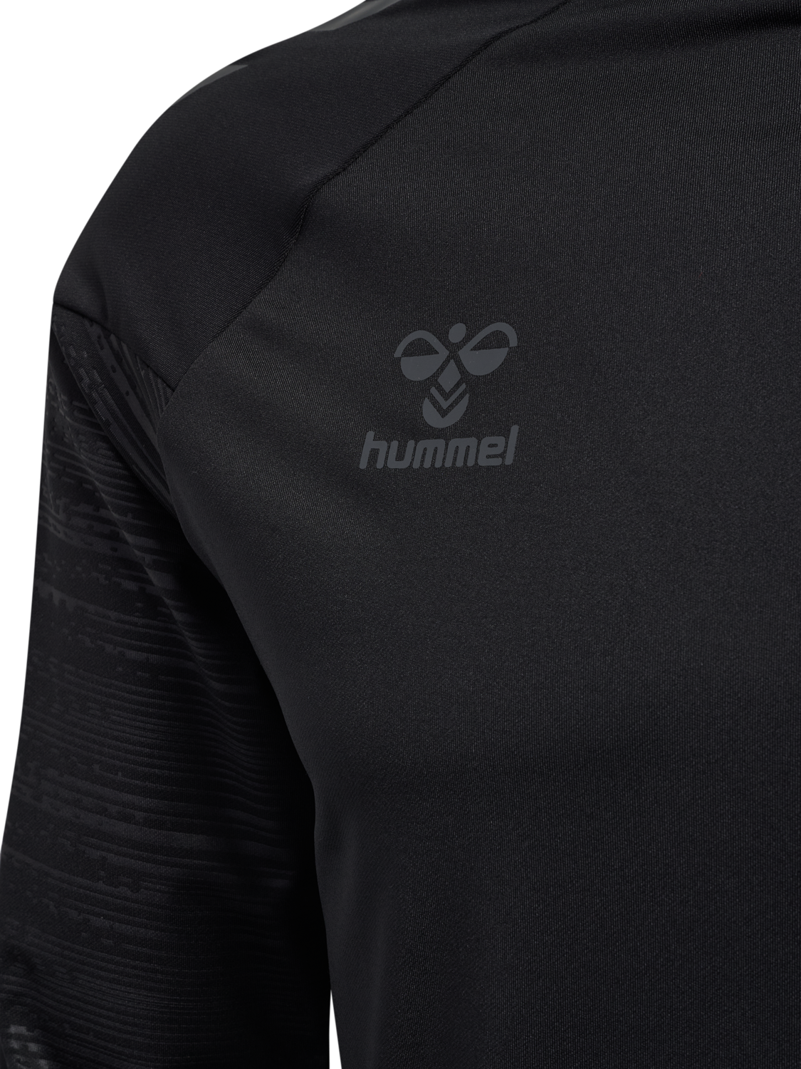 hmlPRO TRAINING CREW SWEAT, BLACK, packshot