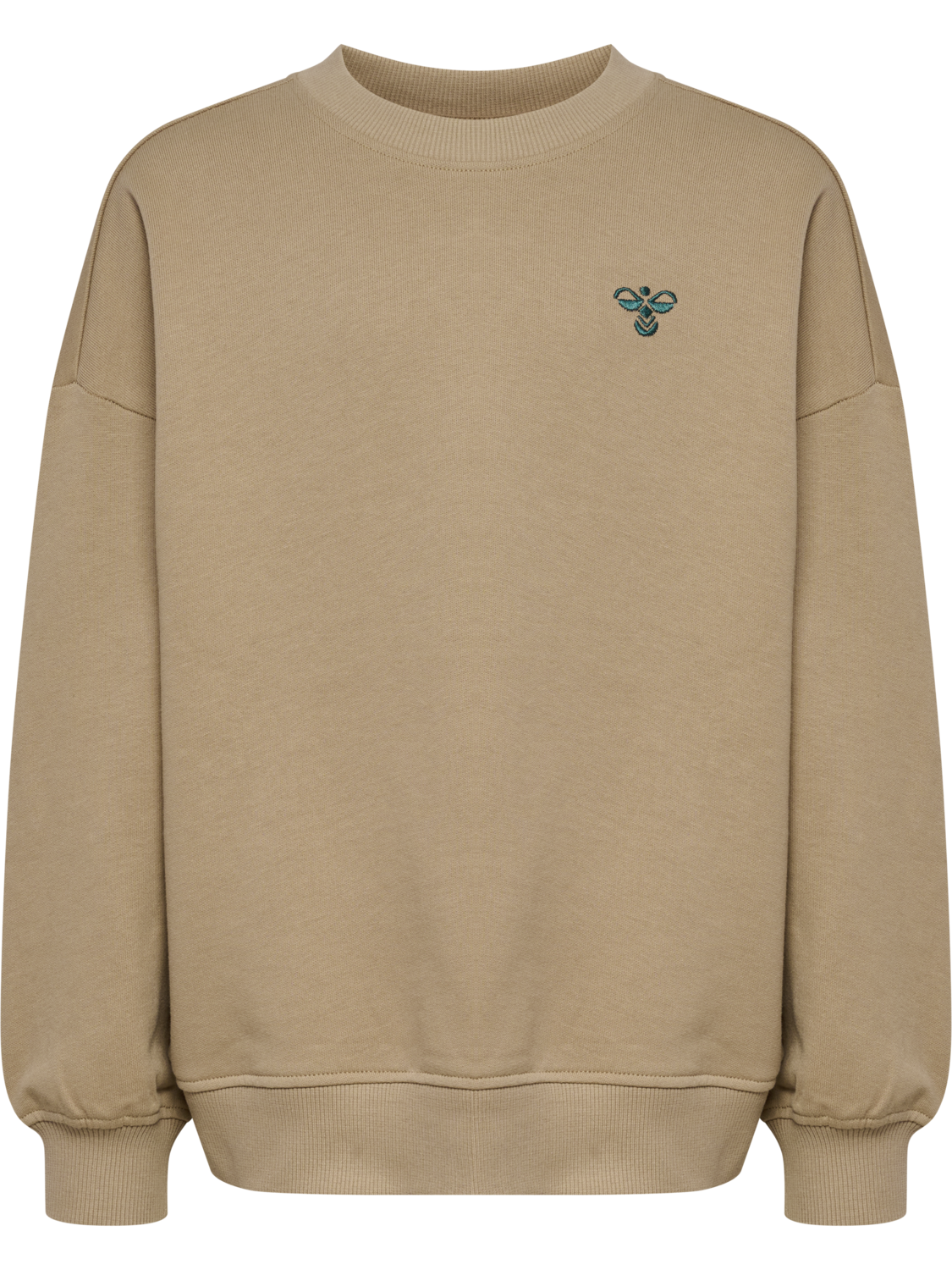 hmlJR JUMP BOXY SWEATSHIRT, SILVER MINK, packshot