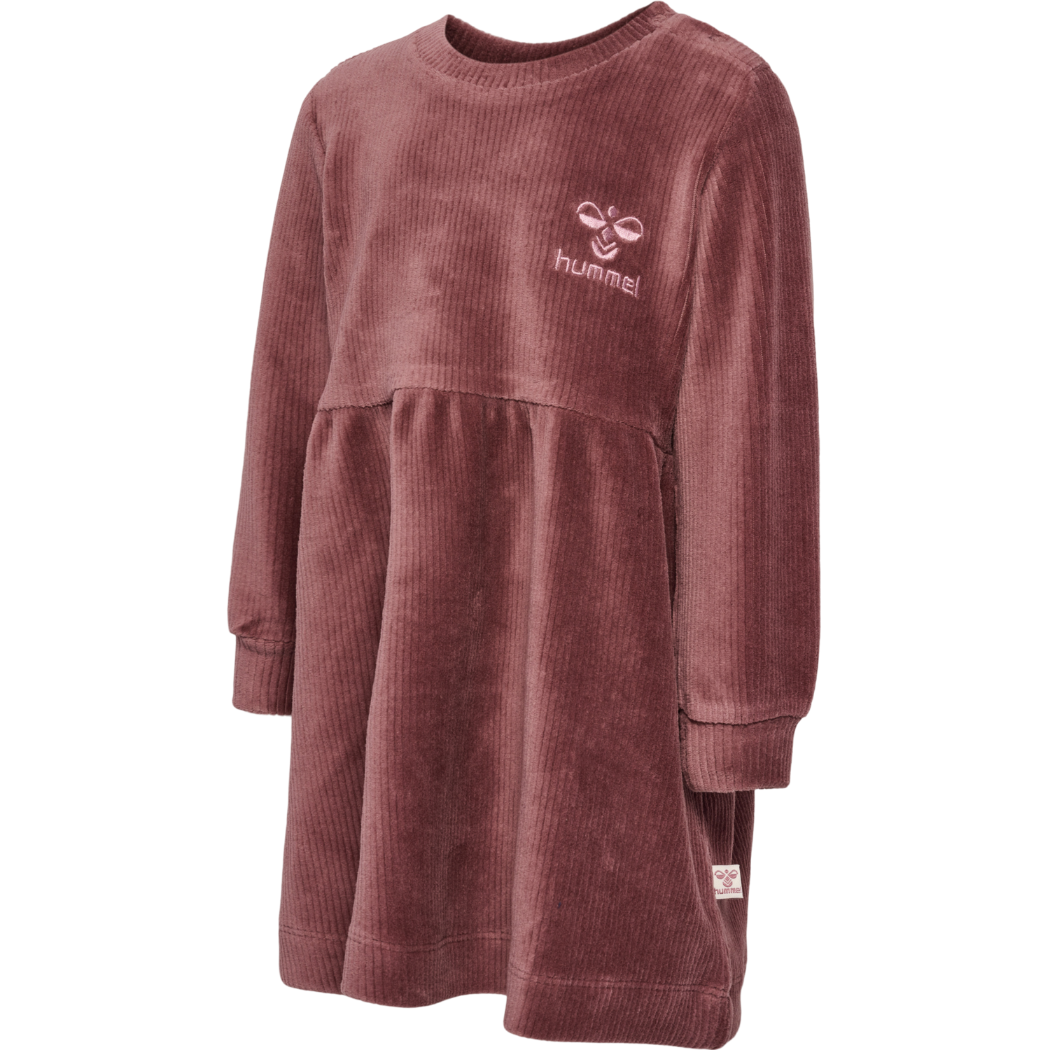 hmlCORDY DRESS L/S, ROSE BROWN, packshot