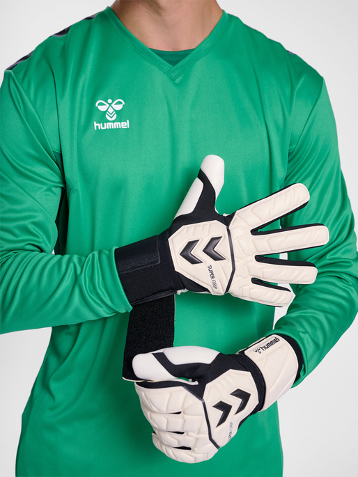 hmlGK GLOVES SUPER GRIP, WHITE/BLACK, model