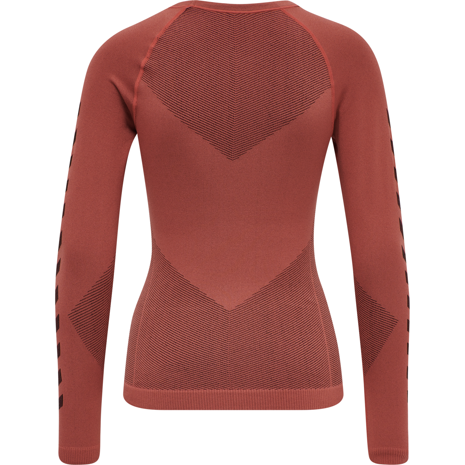 HUMMEL FIRST SEAMLESS JERSEY L/S W, MARSALA, packshot