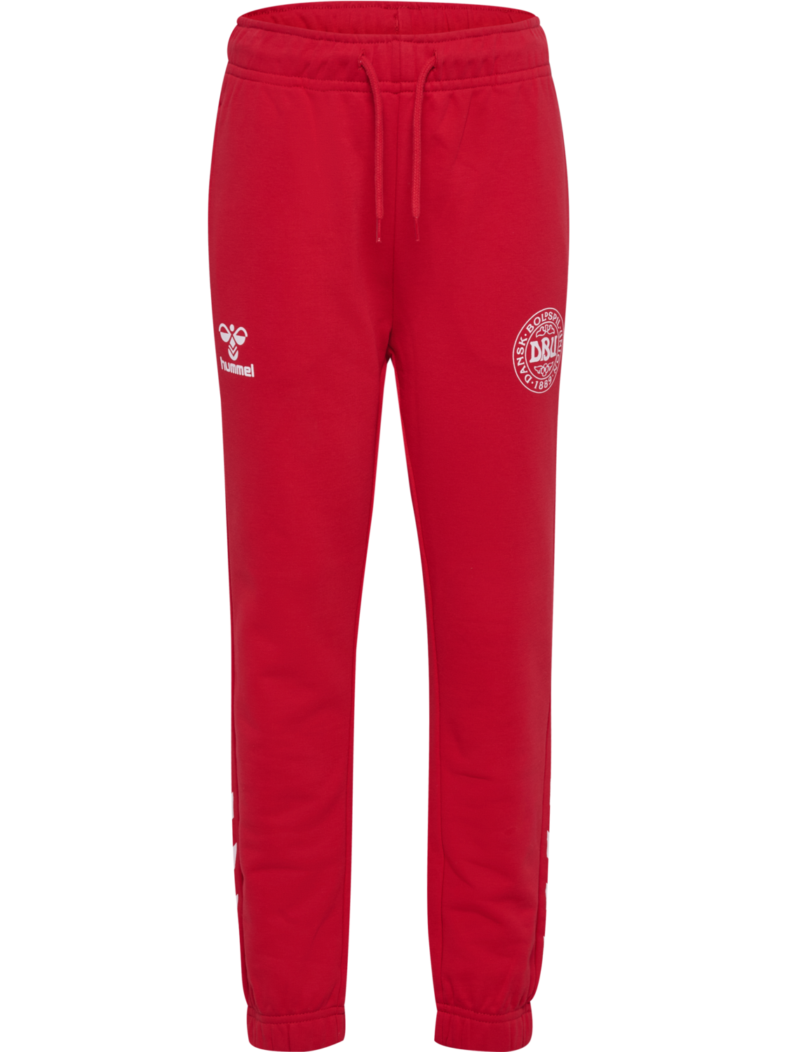 hmlJR REG DBU PANTS, TANGO RED, packshot
