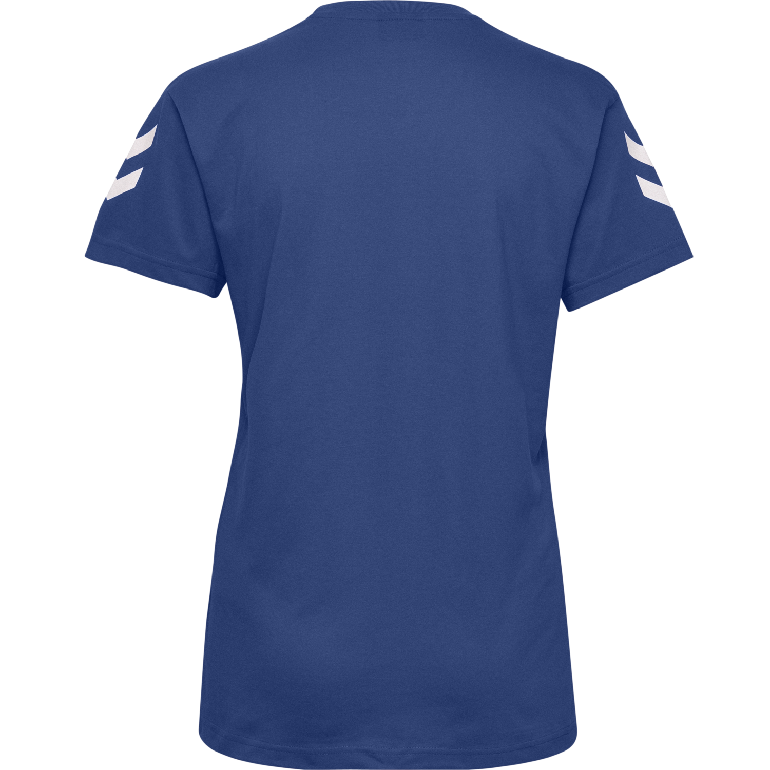 HMLGO COTTON T-SHIRT WOMAN S/S, TRUE BLUE, packshot