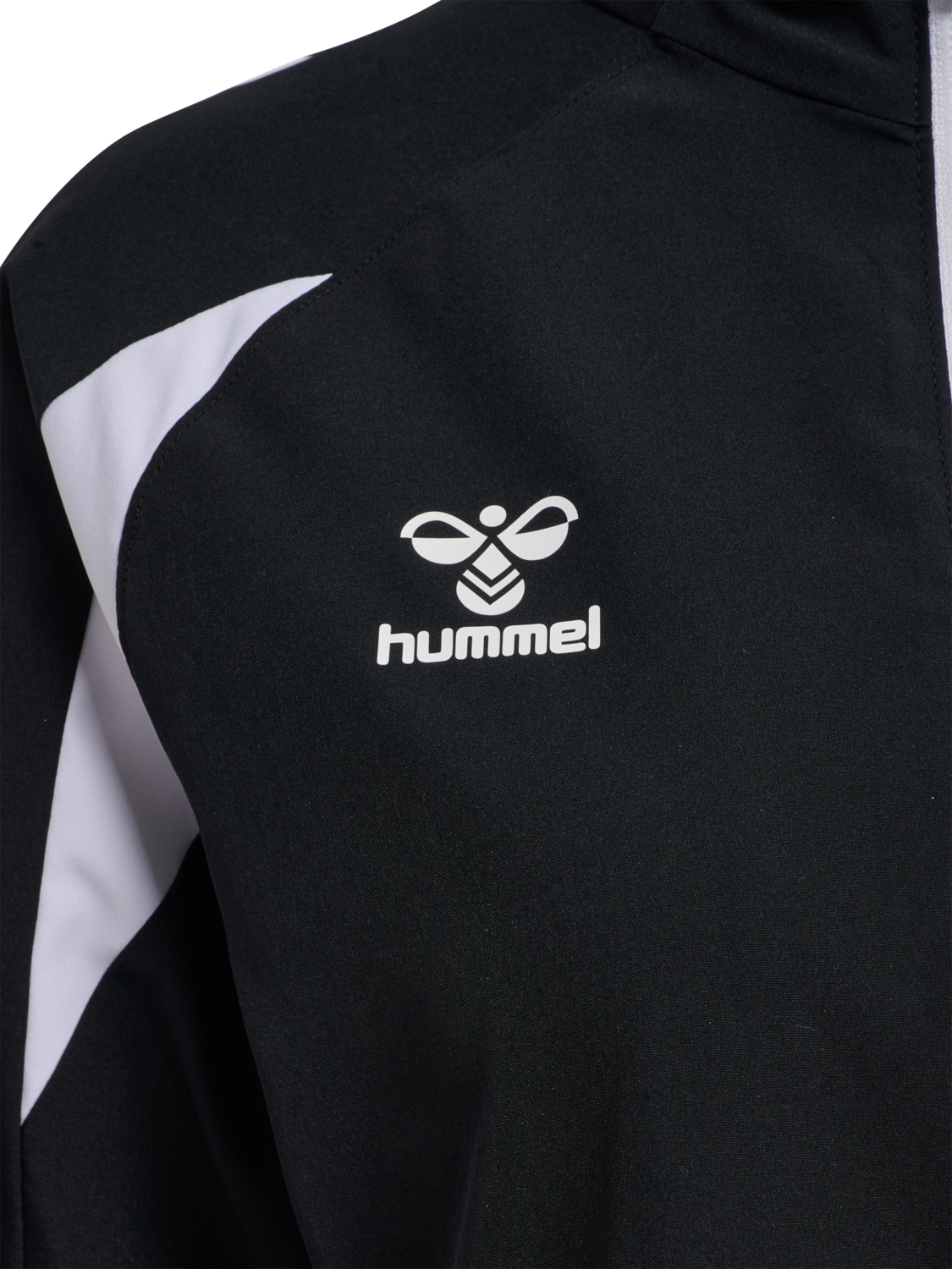 hmlCORE 2.0 WOVEN JACKET WOMAN, BLACK/WHITE, packshot