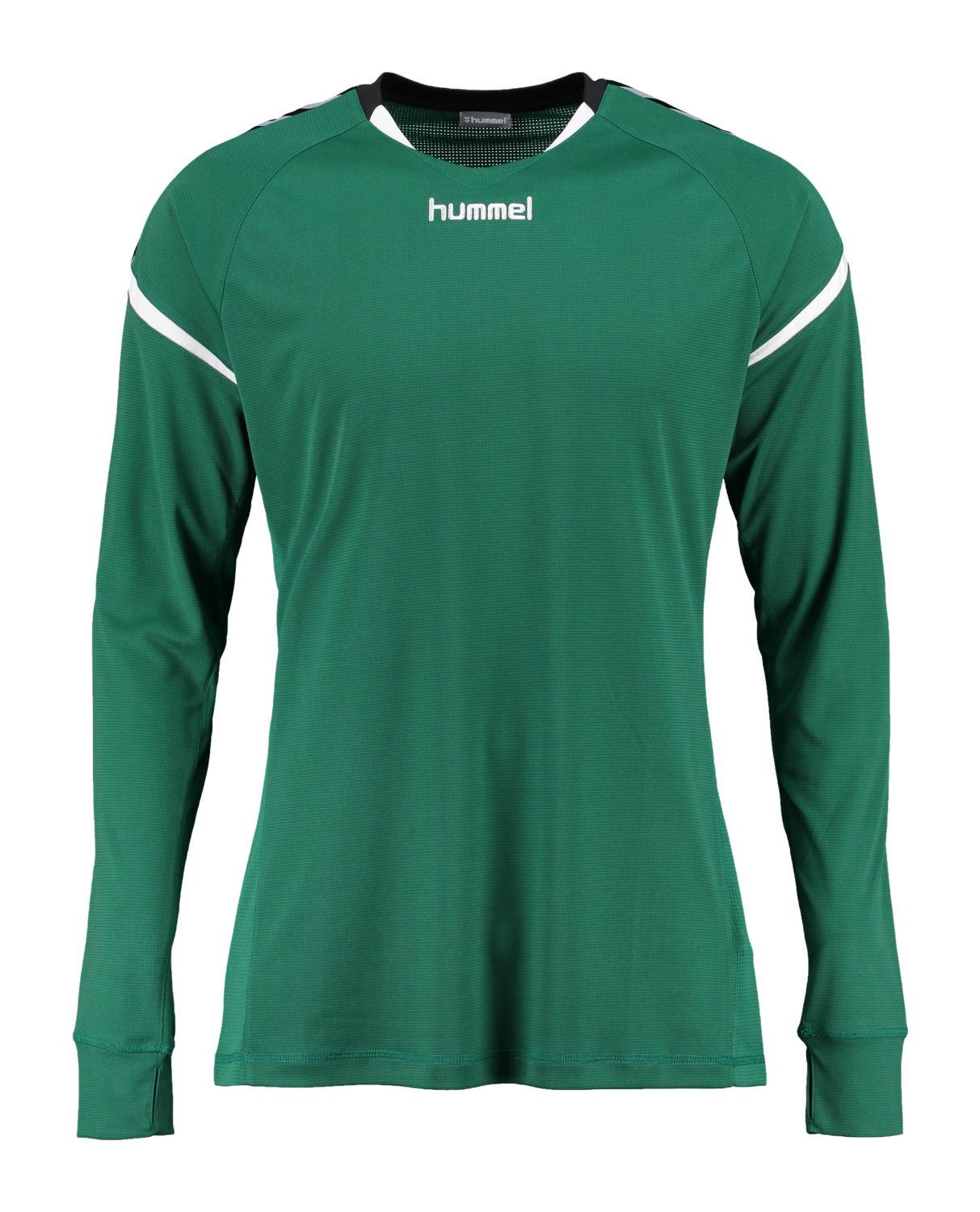 AUTH. CHARGE LS POLY JERSEY, EVERGREEN, packshot