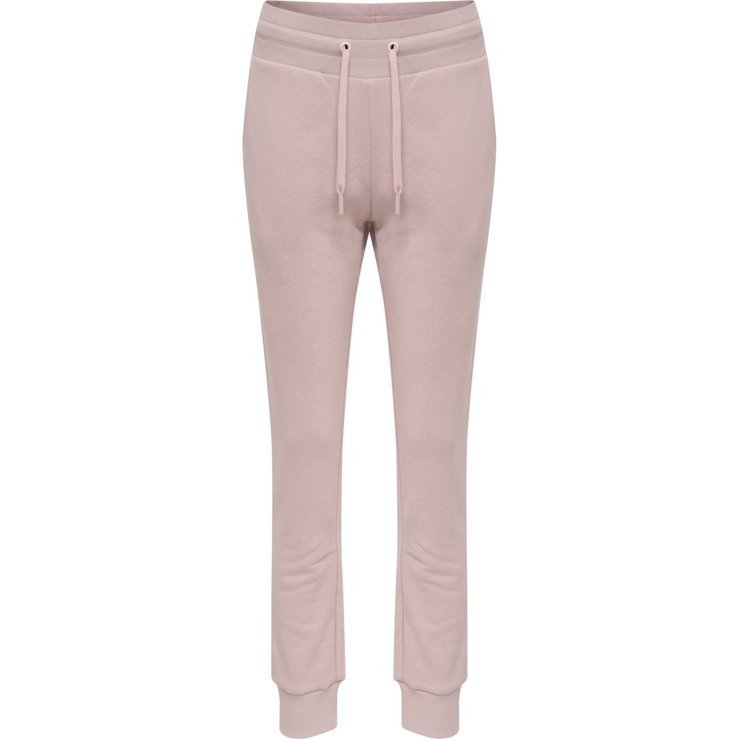 hmlOLIVIA REGULAR PANTS, CHALK PINK, packshot