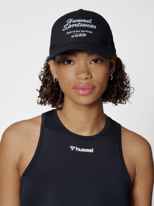 hmlSNAP CAP CALL US, BLACK, model