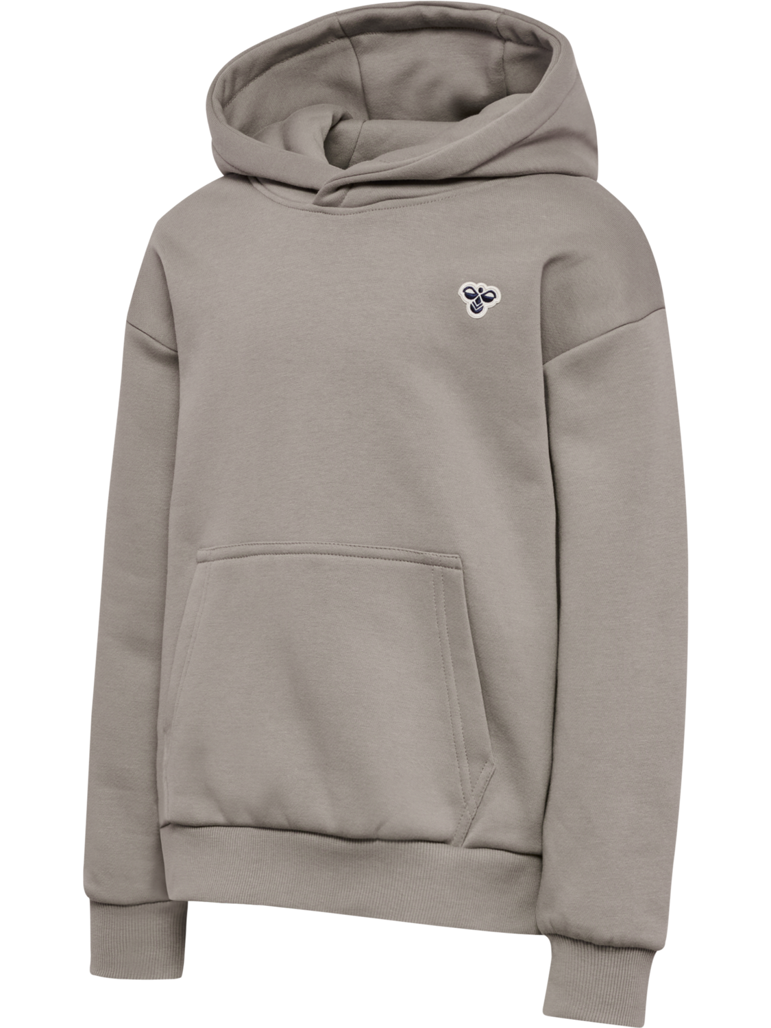 hmlJR LOOSE HOODIE BEE, ROCK RIDGE, packshot