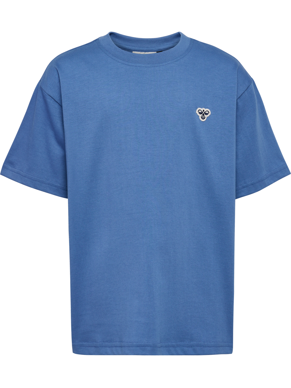 hmlJR LOOSE T-SHIRT S/S BEE, DUTCH BLUE, packshot