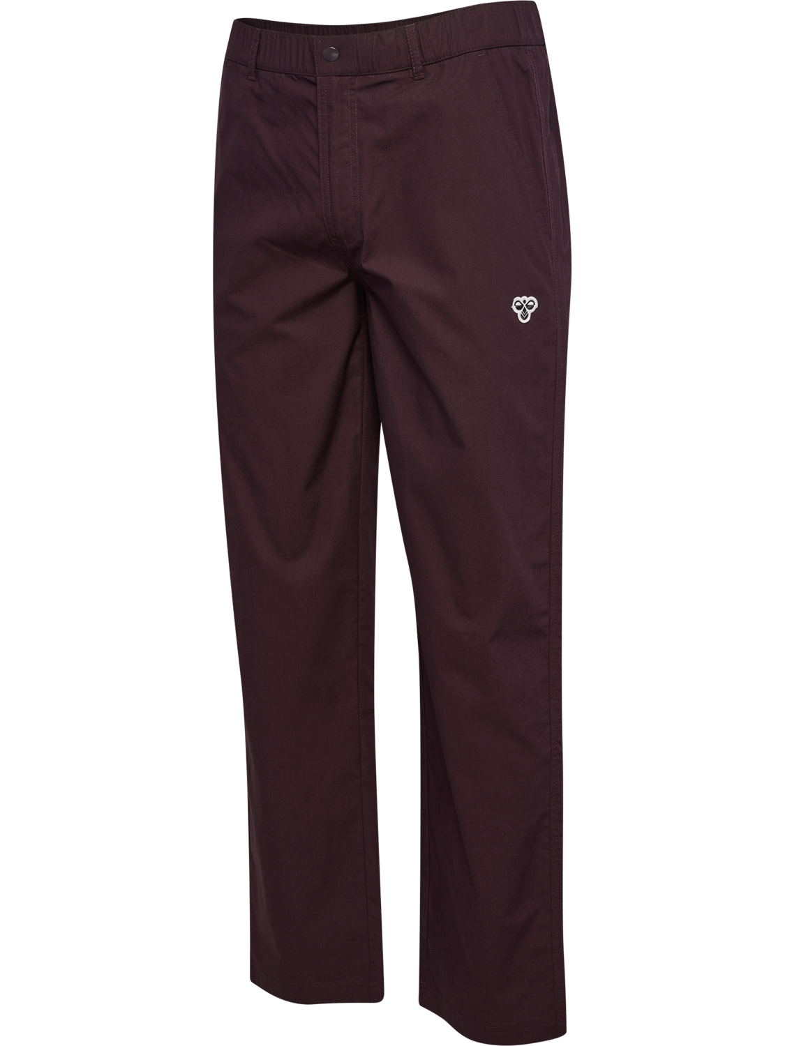 hmlCHINO PANT BEE, CHOCOLATE PLUM, packshot