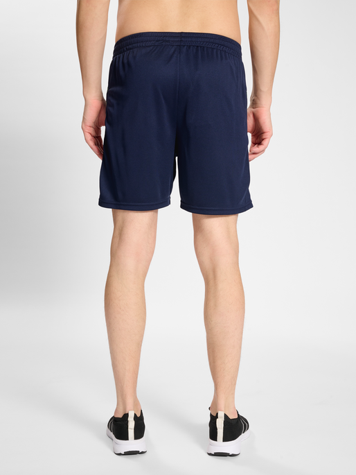 hmlSTALTIC POLY SHORTS, MARINE/DUCK GREEN, model