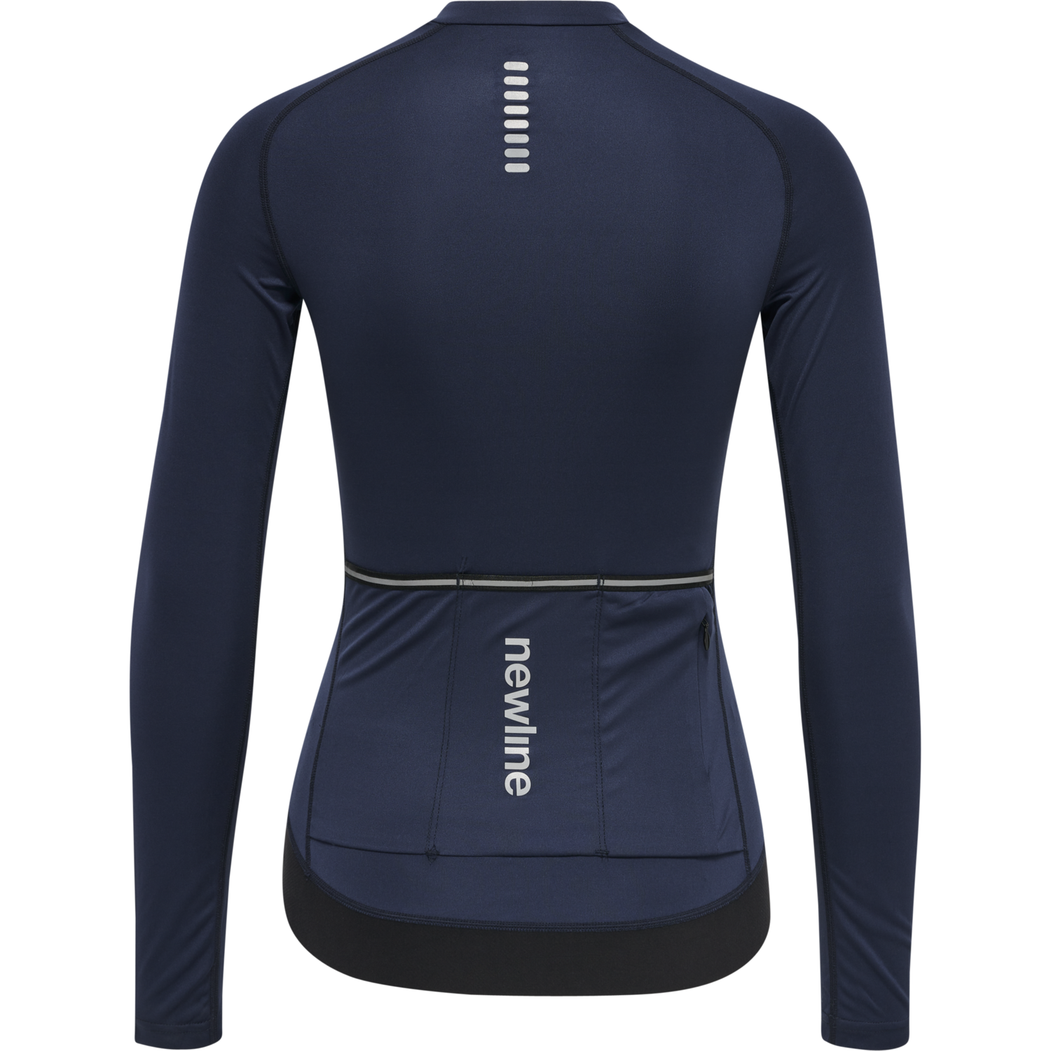WOMENS CORE BIKE L/S JERSEY, BLACK IRIS, packshot