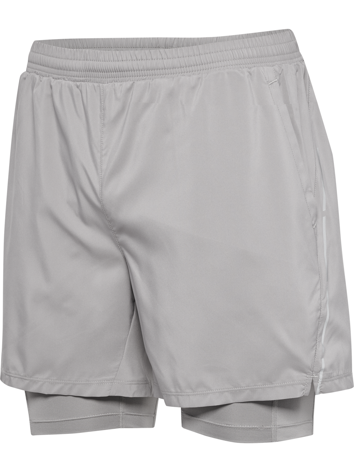 nwlFAST 2IN1 SHORTS, TITANIUM, packshot