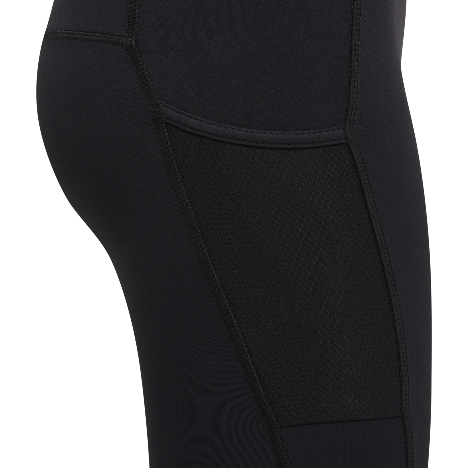 WOMEN'S CORE WARM TIGHTS, BLACK, packshot