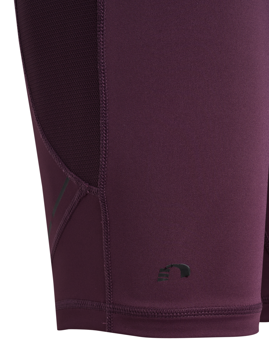 nwlRACE HW POCKET W SHORT TIGHTS, PLUM PERFECT, packshot