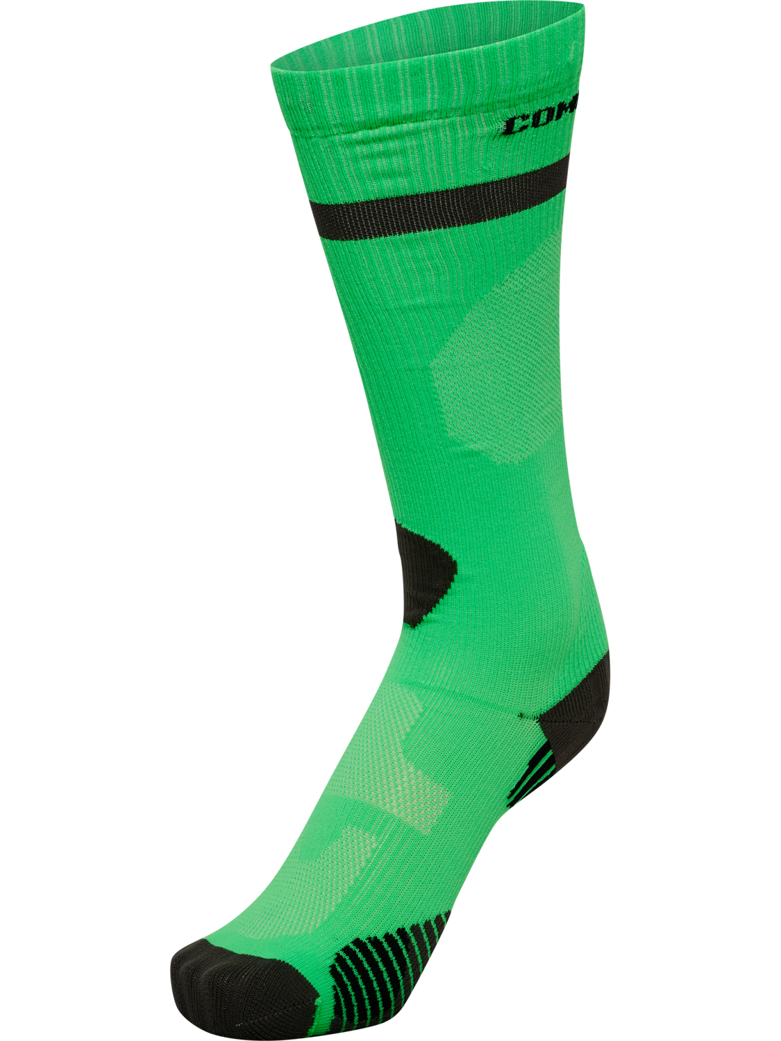 COMPRESSION SOCK, NEON GREEN, packshot