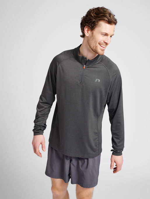 MEN 1/2 ZIP L/S, 2130, model