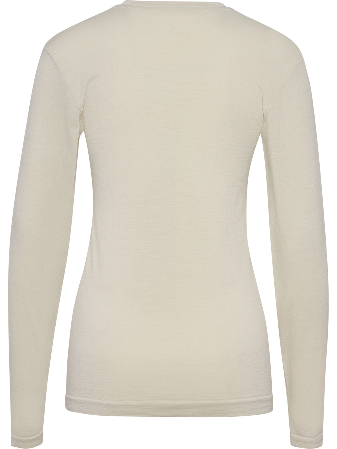 nwlTHERMA WOOL BLEND T-SHIRT L/S W, SILVER BIRCH, packshot