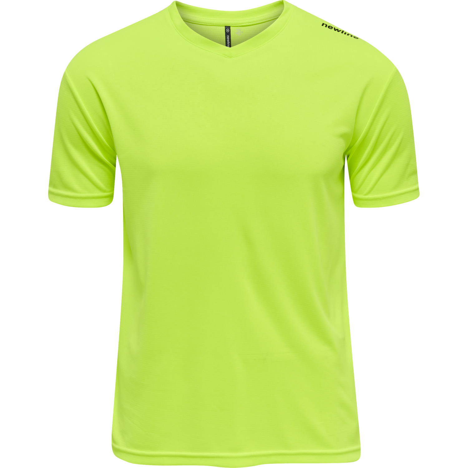 BASE COOL TEE, NEON YELLOW, packshot