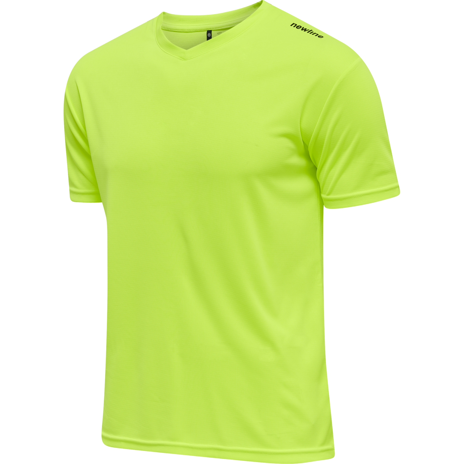 BASE COOL TEE, NEON YELLOW, packshot