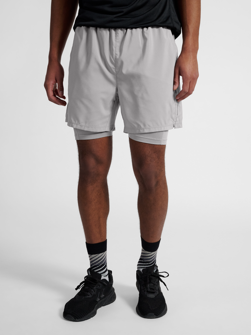 nwlFAST 2IN1 SHORTS, TITANIUM, model