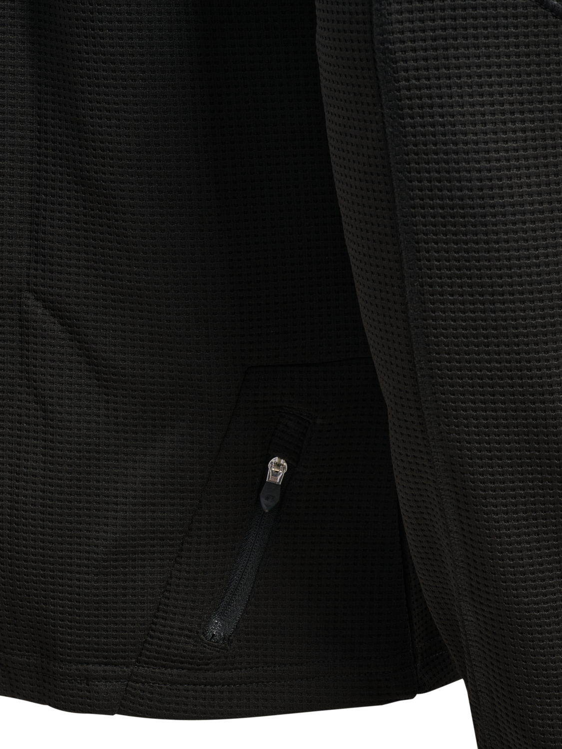 nwlPOWER HALF ZIP MIDLAYER, BLACK, packshot