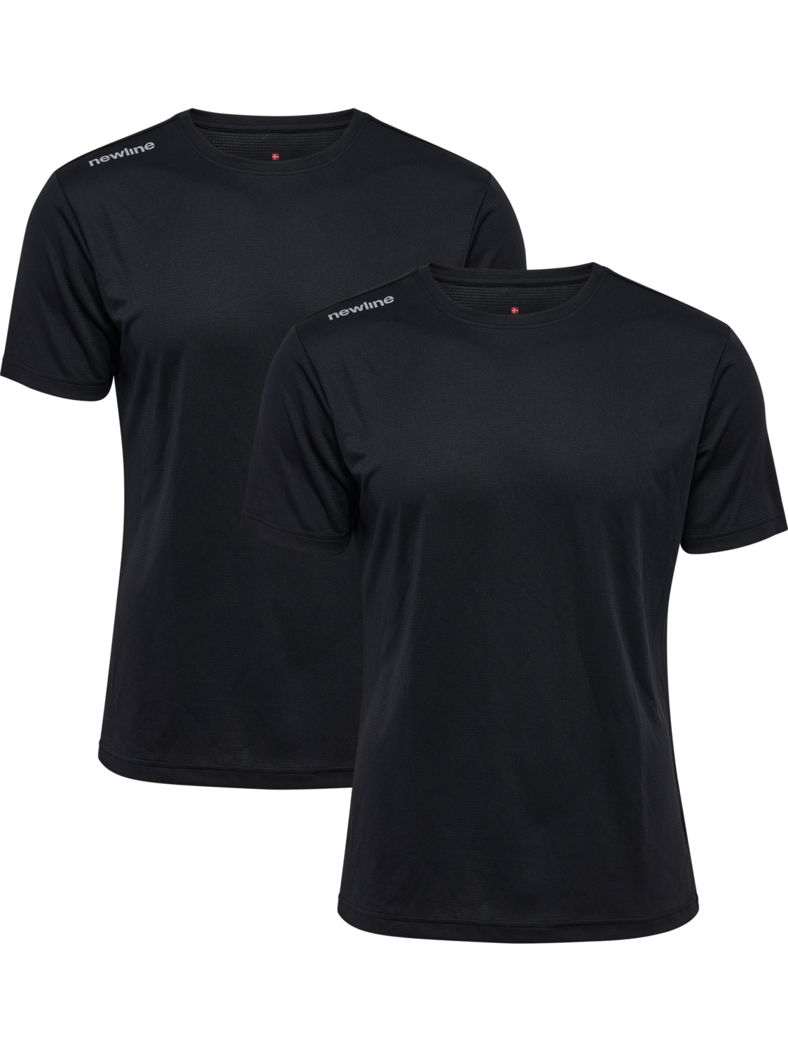 nwlMEN CORE FUNC. TEE S/S 2-PACK, BLACK, packshot