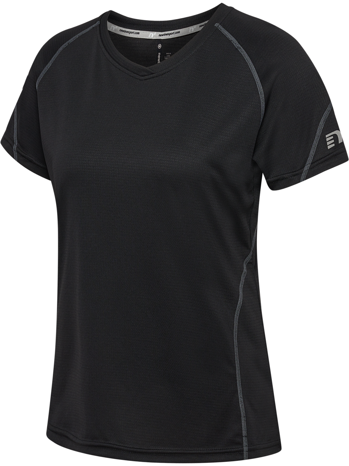 BASE COOLSKIN TEE, BLACK, packshot