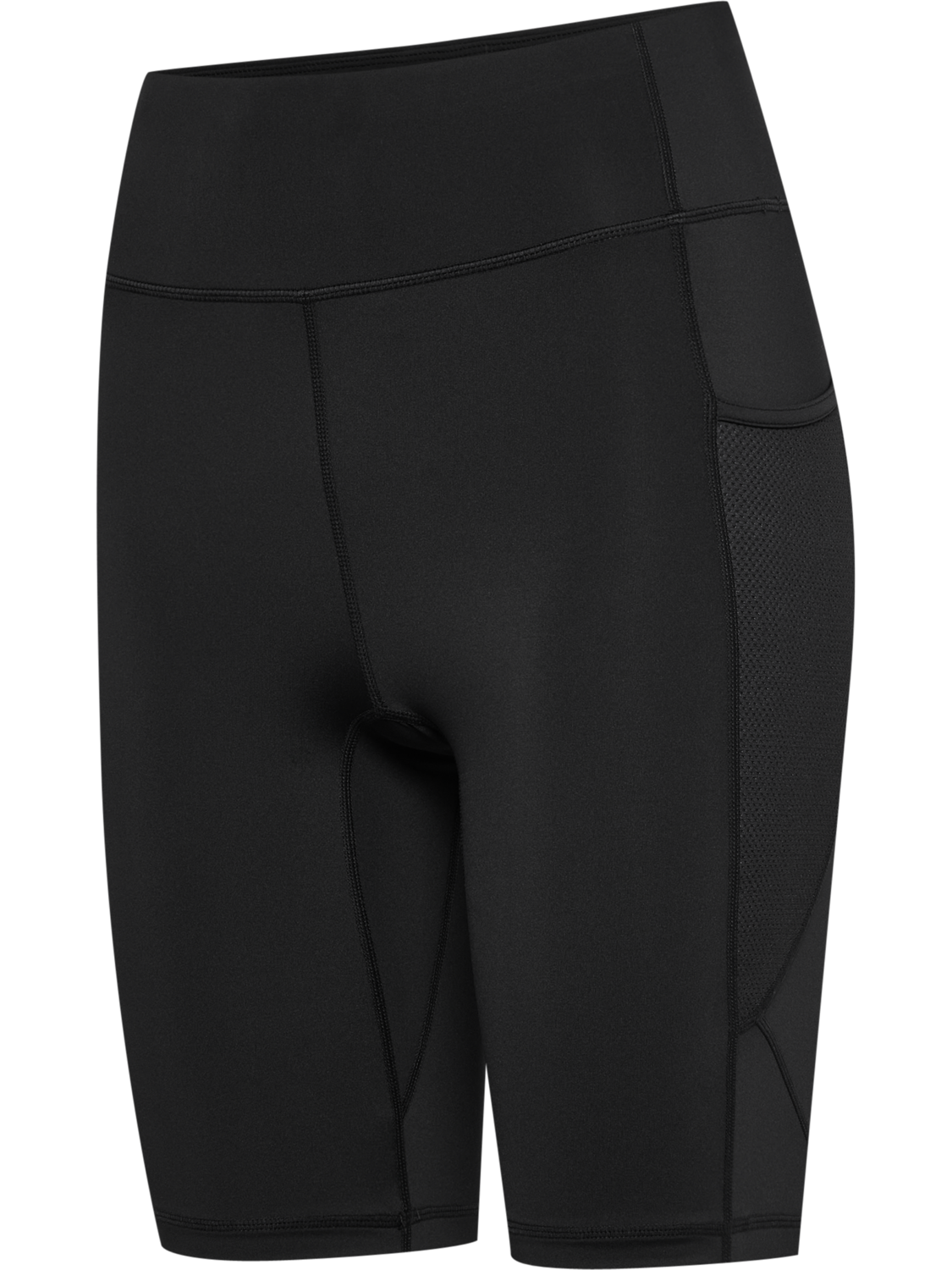 nwlRACE HW POCKET W SHORT TIGHTS, BLACK
