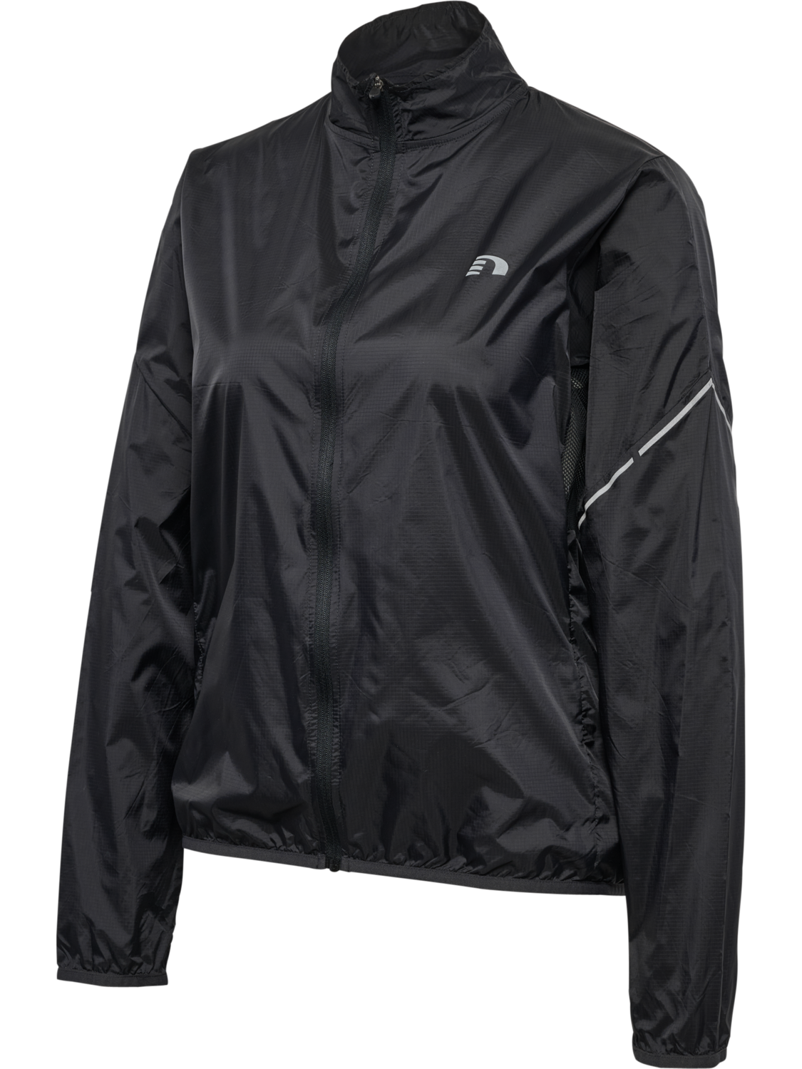 nwlPACKABLE TRAIL W JACKET, BLACK, packshot