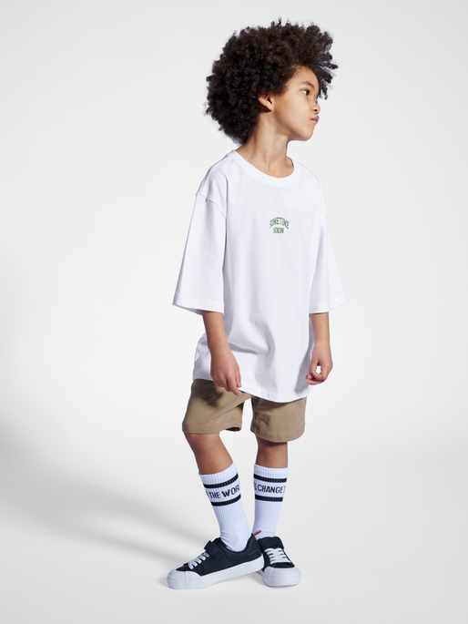 stmKARMA T-SHIRT S/S, BRIGHT WHITE, model