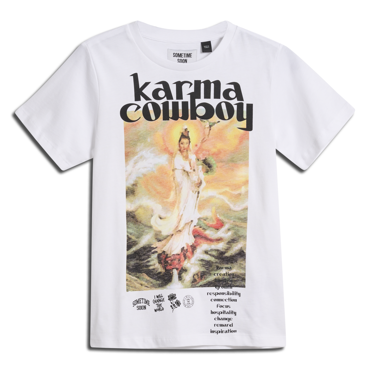 stmCREATION T-SHIRT S/S, BRIGHT WHITE, packshot