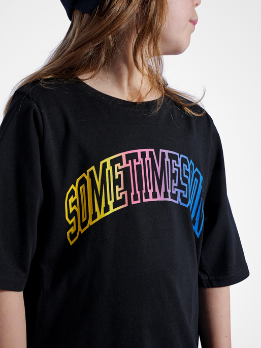 stsOCEAN T-SHIRT S/S, BLACK, model