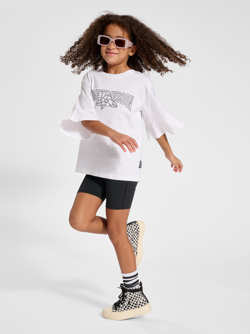 stsDEBBIE T-SHIRT S/S, BRIGHT WHITE, model