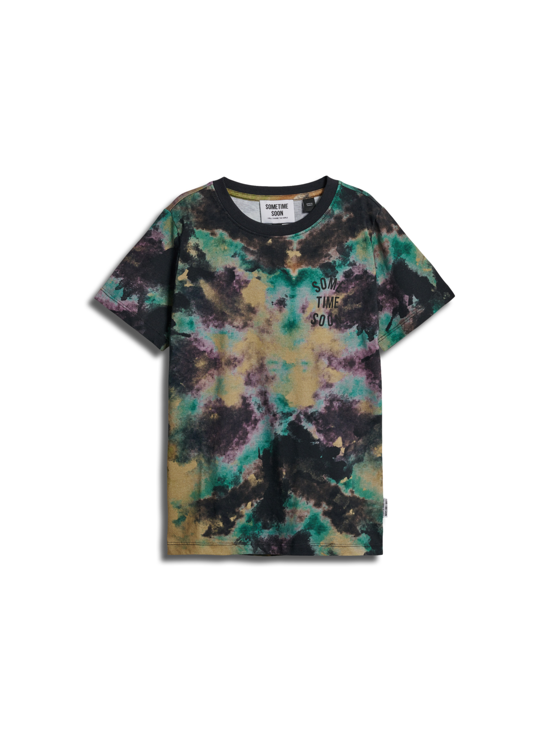 stsREVOLUTION AOP T-SHIRT S/S, ANTIQUE GOLD, packshot