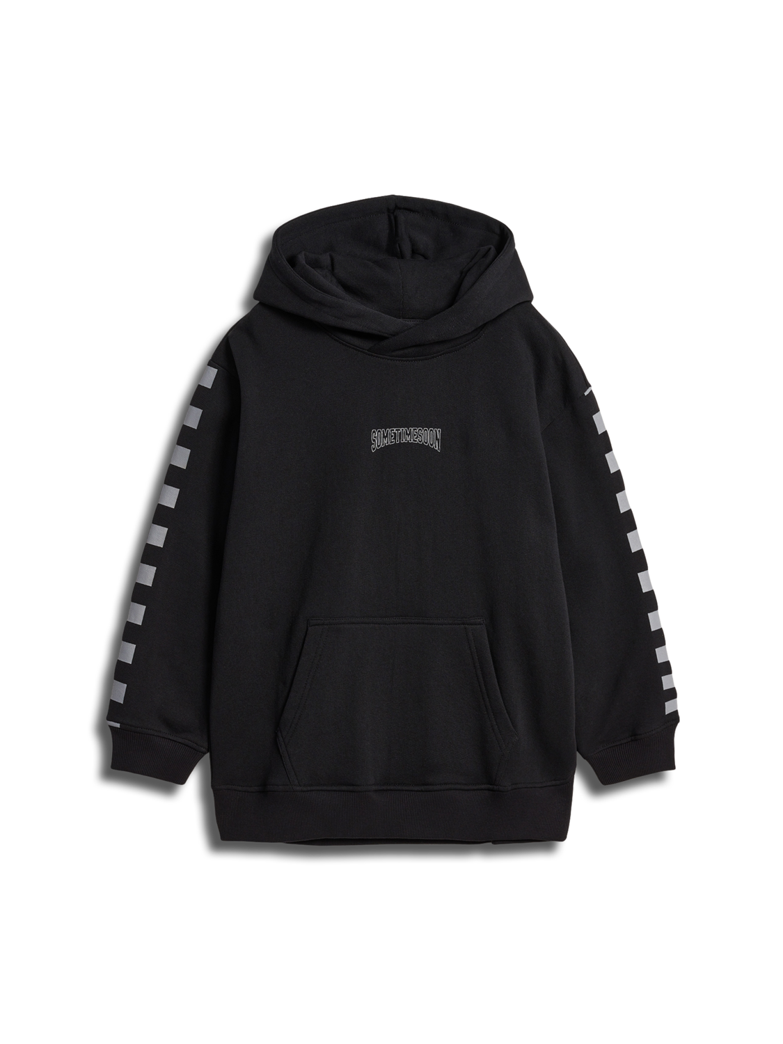stsORION HOODIE, BLACK, packshot