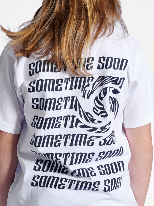 stsMERLIN T-SHIRT S/S, BRIGHT WHITE, model