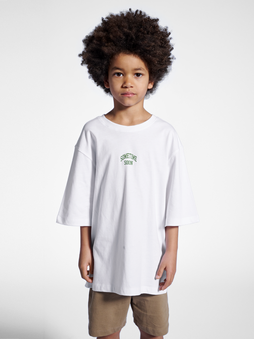 stmKARMA T-SHIRT S/S, BRIGHT WHITE, model