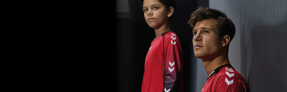 Lange sales mouwen voetbalshirt